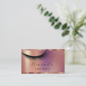 Professional Makeup Lash Artist estheticiste Glitt Visitekaartje (Staand voorkant)