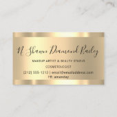 Professional Makeup Lashes Brows Holograaf Eyes Visitekaartje (Achterkant)