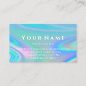 Professional Makeup Nails Holograaf Unicorn Drift Visitekaartje (Achterkant)