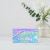 Professional Makeup Nails Holograaf Unicorn Drift Visitekaartje (Staand voorkant)