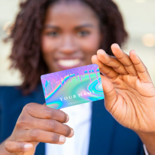 Professional Makeup Nails Holograaf Unicorn Drift Visitekaartje