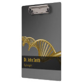 Professional Medical Luxury DNA Strand Gold Klembord (Links)