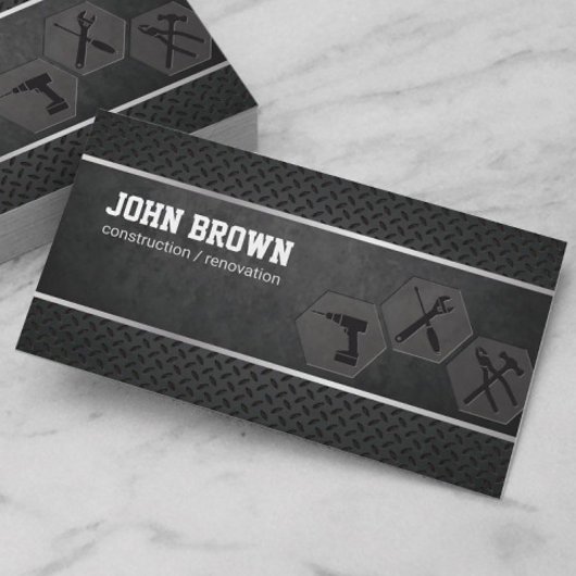 Professional Metal Construction Carpentry Handyman Visitekaartje