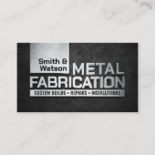 Professional Metal Works  - Metal Fabrication Visitekaartje (Voorkant)