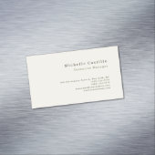 Professional Minimalist Modern Magnetisch Visitekaartje (Voorbeeld)