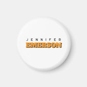 Professional minimalist modern plain magneet (Voorkant)