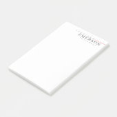 Professional minimalist modern plain post-it® notes (Schuin)