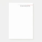 Professional minimalist modern plain post-it® notes (Voorkant)