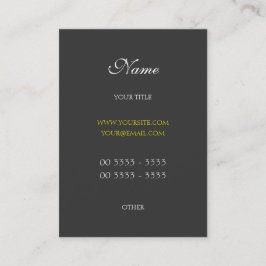 Professional Modern and Elegant 3 Visitekaartje