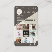 Professional Modern Business Cards | Custom Design Visitekaartje (Voorkant)