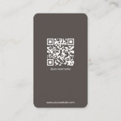 Professional Modern Business Cards | Custom Design Visitekaartje (Achterkant)