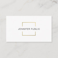 Professional modern Creative Design Gold White