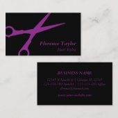 Professional Modern Hair Stylist en Salon Visitekaartje (Voorkant / Achterkant)