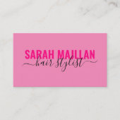 Professional modern Hair Stylist-Visitekaartje Visitekaartje (Voorkant)