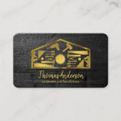 Professional Modern Home Repair Handyman Visitekaartje (Voorkant)