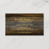 Professional Modern Home Repair Handyman Visitekaartje (Achterkant)