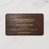 Professional Modern Home Repair Handyman Visitekaartje (Achterkant)