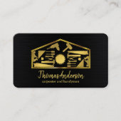 Professional Modern Home Repair Handyman Visitekaartje (Voorkant)