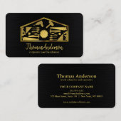 Professional Modern Home Repair Handyman Visitekaartje (Voorkant / Achterkant)