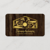 Professional Modern Home Repair Handyman Visitekaartje (Voorkant)