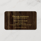 Professional Modern Home Repair Handyman Visitekaartje (Achterkant)