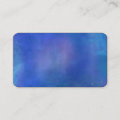 Professional Modern Nebula Galaxy QR Code card Visitekaartje (Achterkant)