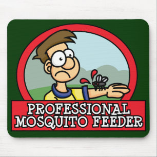 Professional Mosquito feeder Mousepad Muismat