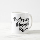 Professional Mosquito Killer Funny Koffiemok (Voorkant rechts)