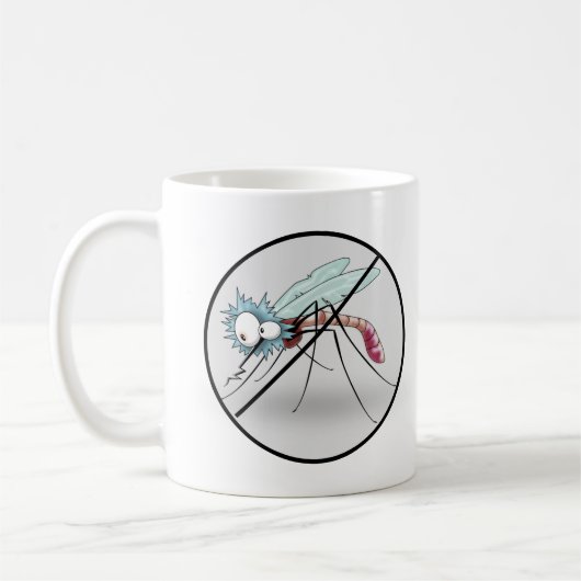 Professional Mosquito Killer Funny Koffiemok (Links)