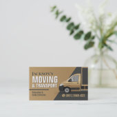 Professional Moving Services - Relocation Visitekaartje (Staand voorkant)