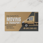 Professional Moving Services - Relocation Visitekaartje (Voorkant)