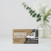 Professional Moving Services - Relocation Visitekaartje (Staand voorkant)