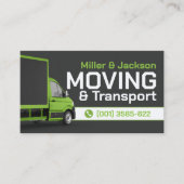Professional Moving Services - Relocation Visitekaartje (Voorkant)
