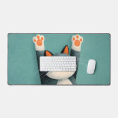 Professional Nap Taker Funny Sleeping Cat Bureaumat (Keyboard & Muis)