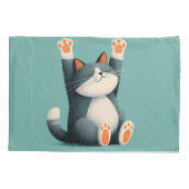 Professional Nap Taker Funny Sleeping Cat Kussensloop (Achterkant)