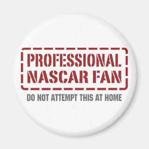 Professional NASCAR Fan Magneet