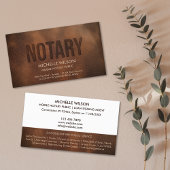 Professional Notional Public Loan Signing Agent Visitekaartje