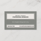 Professional Organizer Visitekaartje (Voorkant)