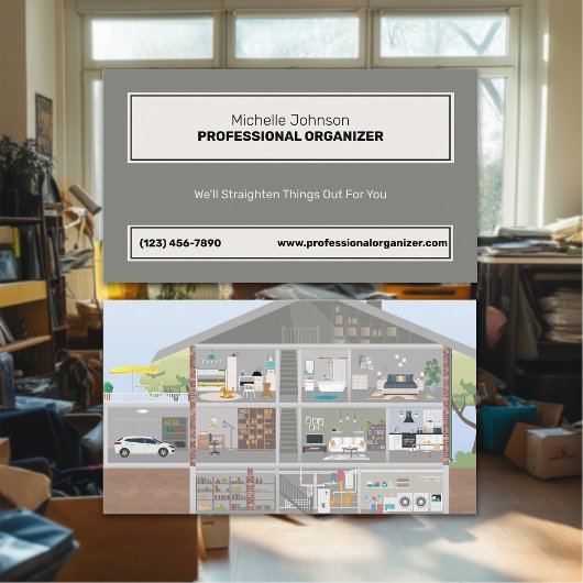 Professional Organizer Visitekaartje
