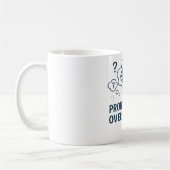 Professional overthinker- Funny Mind Doodle design Koffiemok (Links)