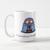 Professional Overthinker Monster Fun Koffiemok (Links)