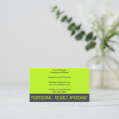 Professional Painter Business Card Visitekaartje (Staand voorkant)