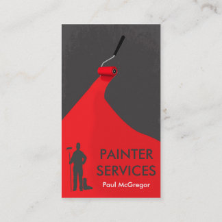 Professional Painter Business Card Visitekaartje