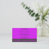 Professional Painter Business Card Visitekaartje (Staand voorkant)