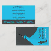 Professional Painter Business Card Visitekaartje (Voorkant / Achterkant)