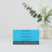 Professional Painter Business Card Visitekaartje (Staand voorkant)