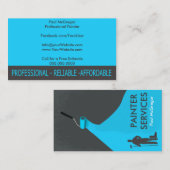 Professional Painter Business Card Visitekaartje (Voorkant / Achterkant)