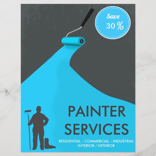 Professional Painter Discount Flyer (Voorkant)