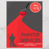Professional Painter Discount Flyer (Voorkant)