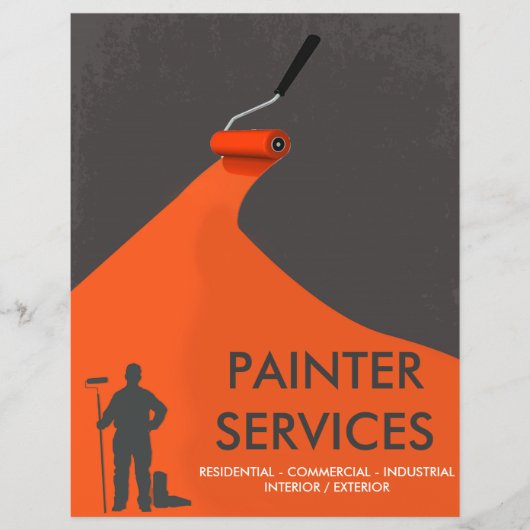 Professional Painter Flyer (Voorkant)